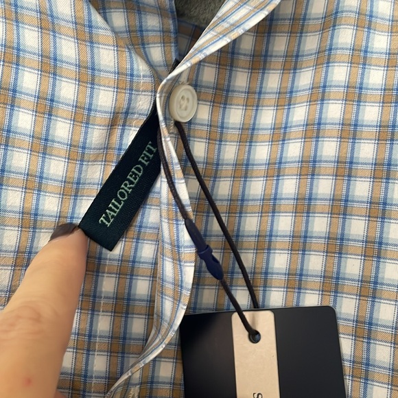 NWT Peter Millar Crowd Crafted Tailored Fit Sport Shirt - Picture 5 of 6